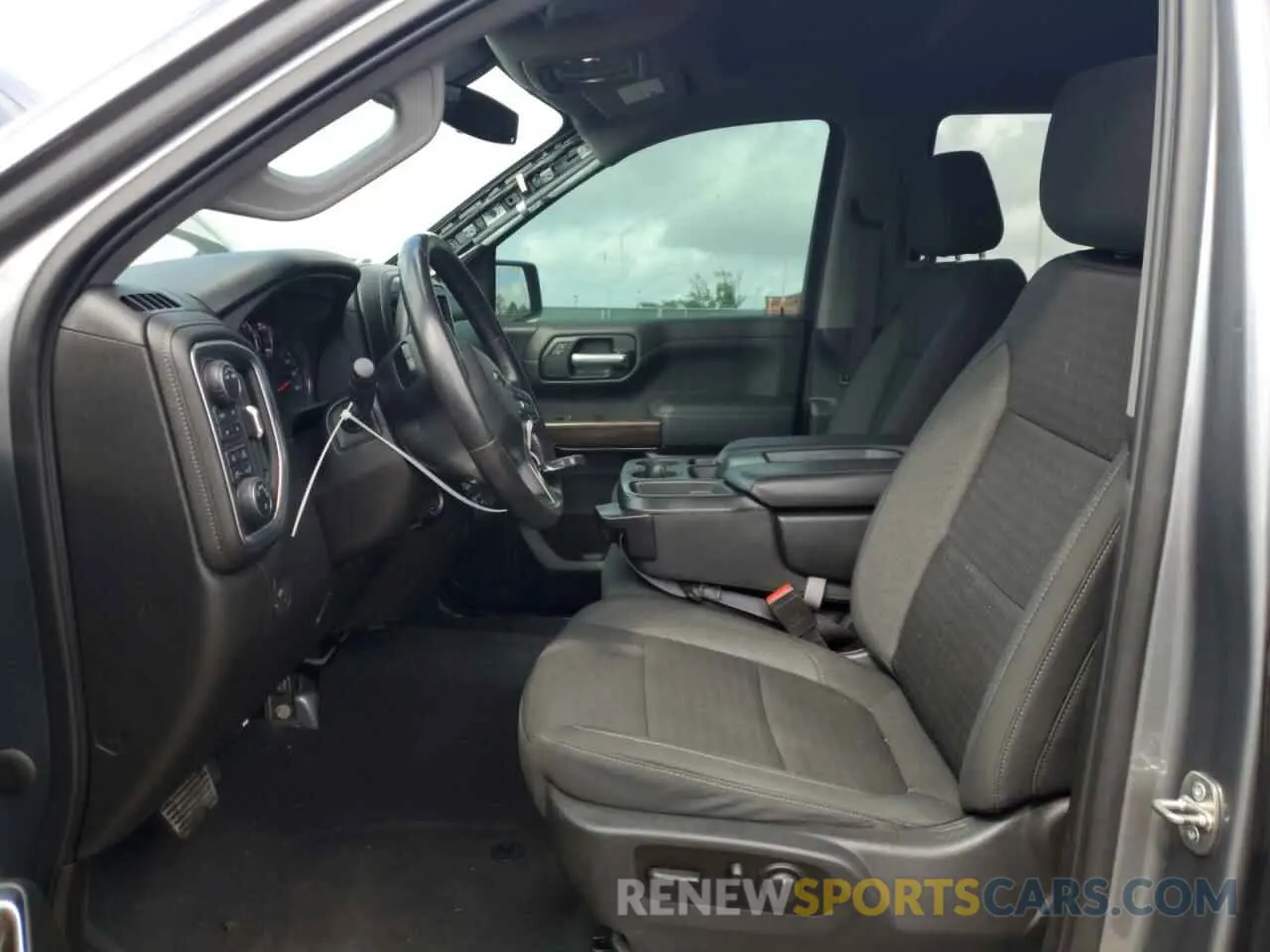 7 fotografías del automóvil dañado 1GCUYEEL5MZ291381 CHEVROLET ALL Models 2021
