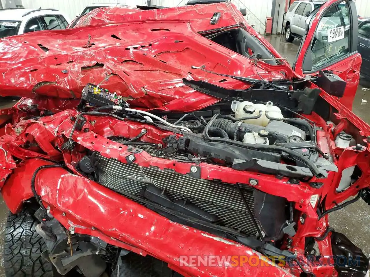 11 fotografías del automóvil dañado 1GCUYEET1MZ132633 CHEVROLET ALL Models 2021