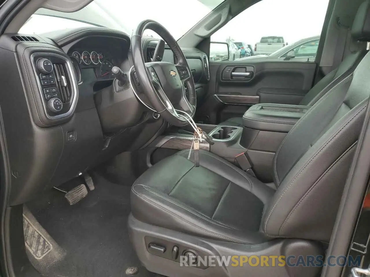 7 fotografías del automóvil dañado 1GCUYGEL4MZ108497 CHEVROLET ALL Models 2021