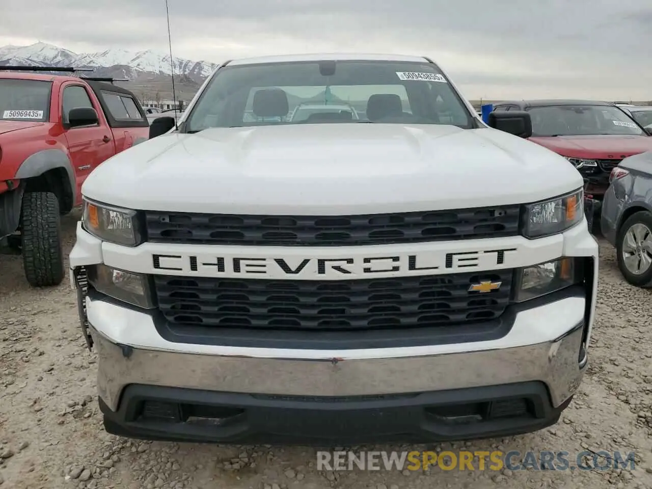 5 fotografías del automóvil dañado 3GCNWAEFXMG209030 CHEVROLET ALL Models 2021