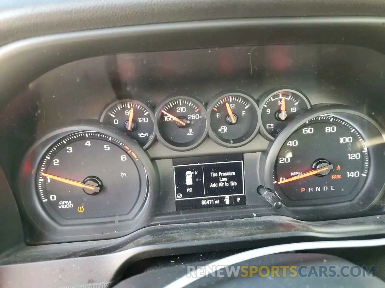 9 fotografías del automóvil dañado 3GCNWAEH0MG116602 CHEVROLET ALL Models 2021