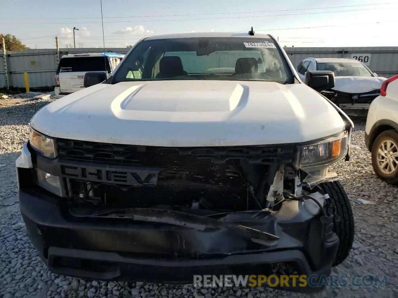 5 fotografías del automóvil dañado 3GCNWAEH7MG202084 CHEVROLET ALL Models 2021