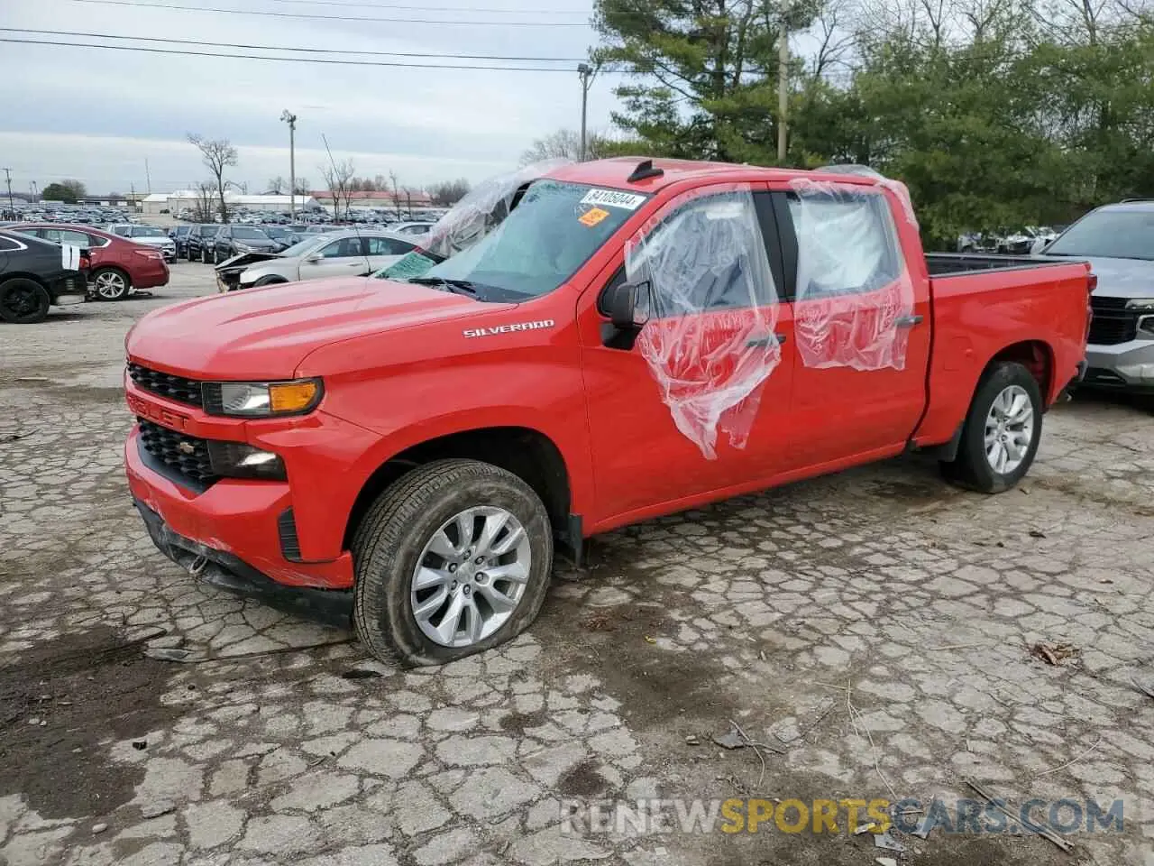 1 fotografías del automóvil dañado 3GCPWBEK4MG164985 CHEVROLET ALL Models 2021