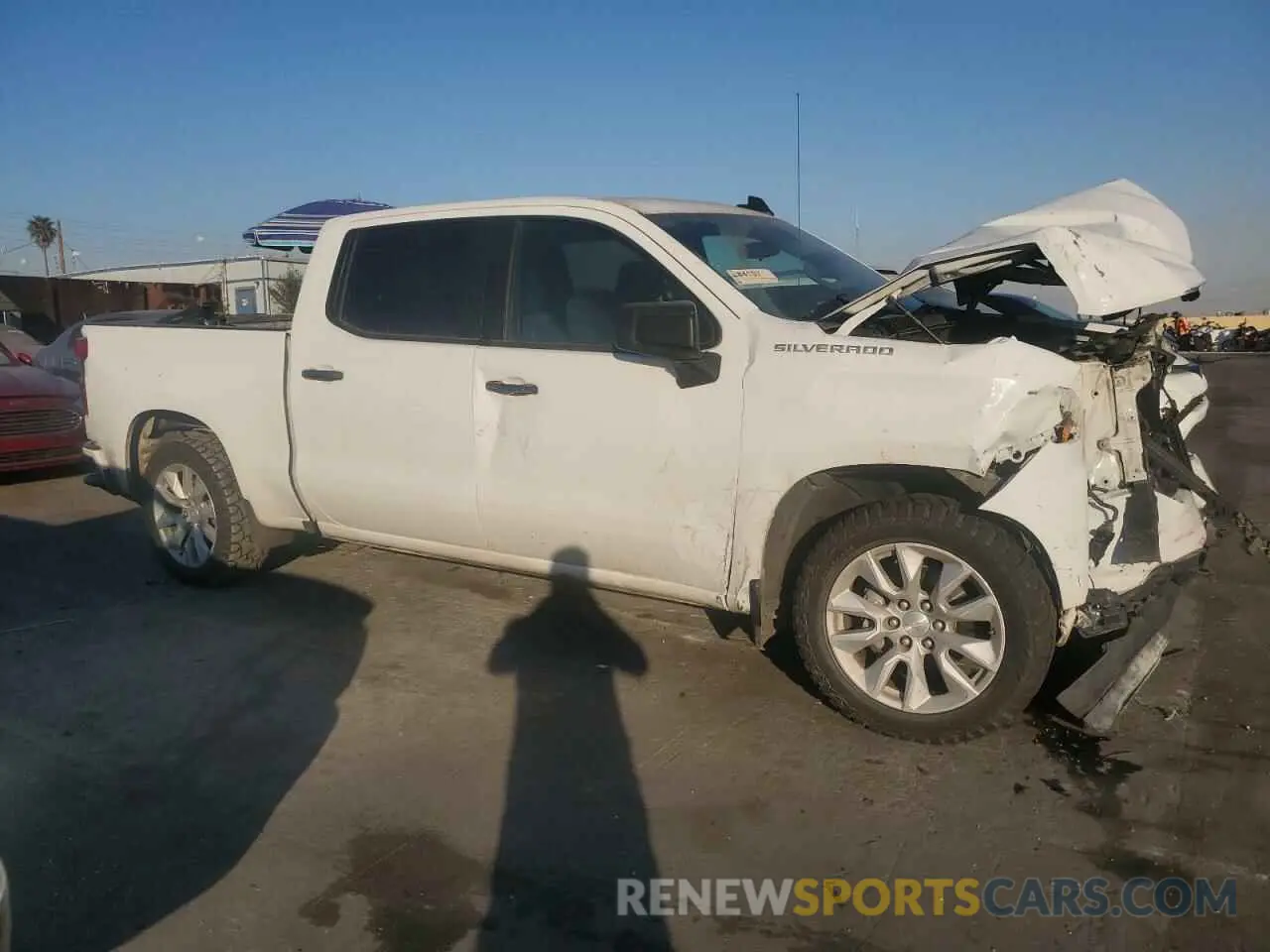 4 fotografías del automóvil dañado 3GCPWBEK9MG447379 CHEVROLET ALL Models 2021