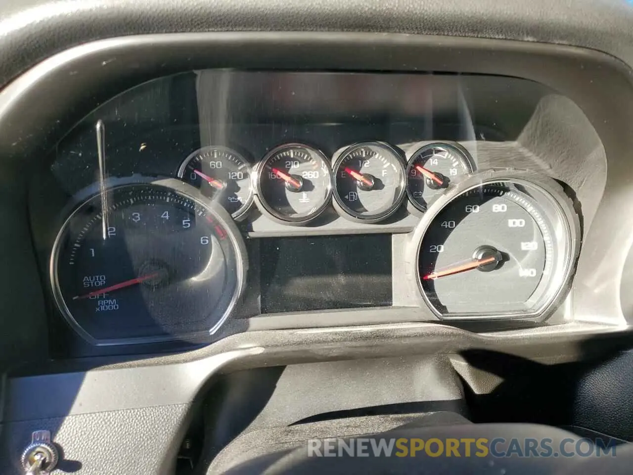 9 fotografías del automóvil dañado 3GCPWDET9MG270708 CHEVROLET ALL Models 2021