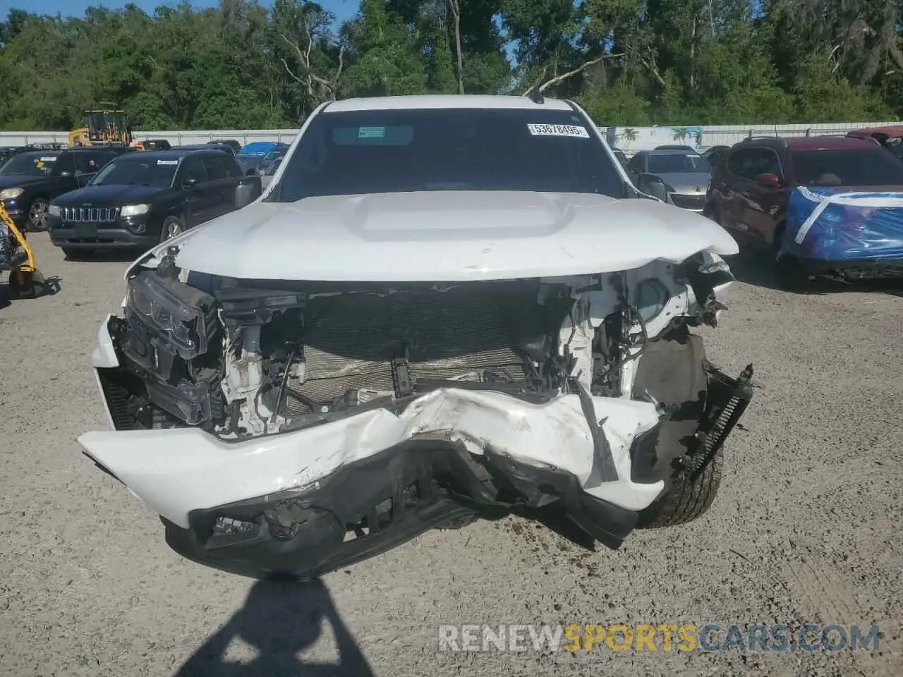 5 fotografías del automóvil dañado 3GCPYEEK4MG140360 CHEVROLET ALL Models 2021