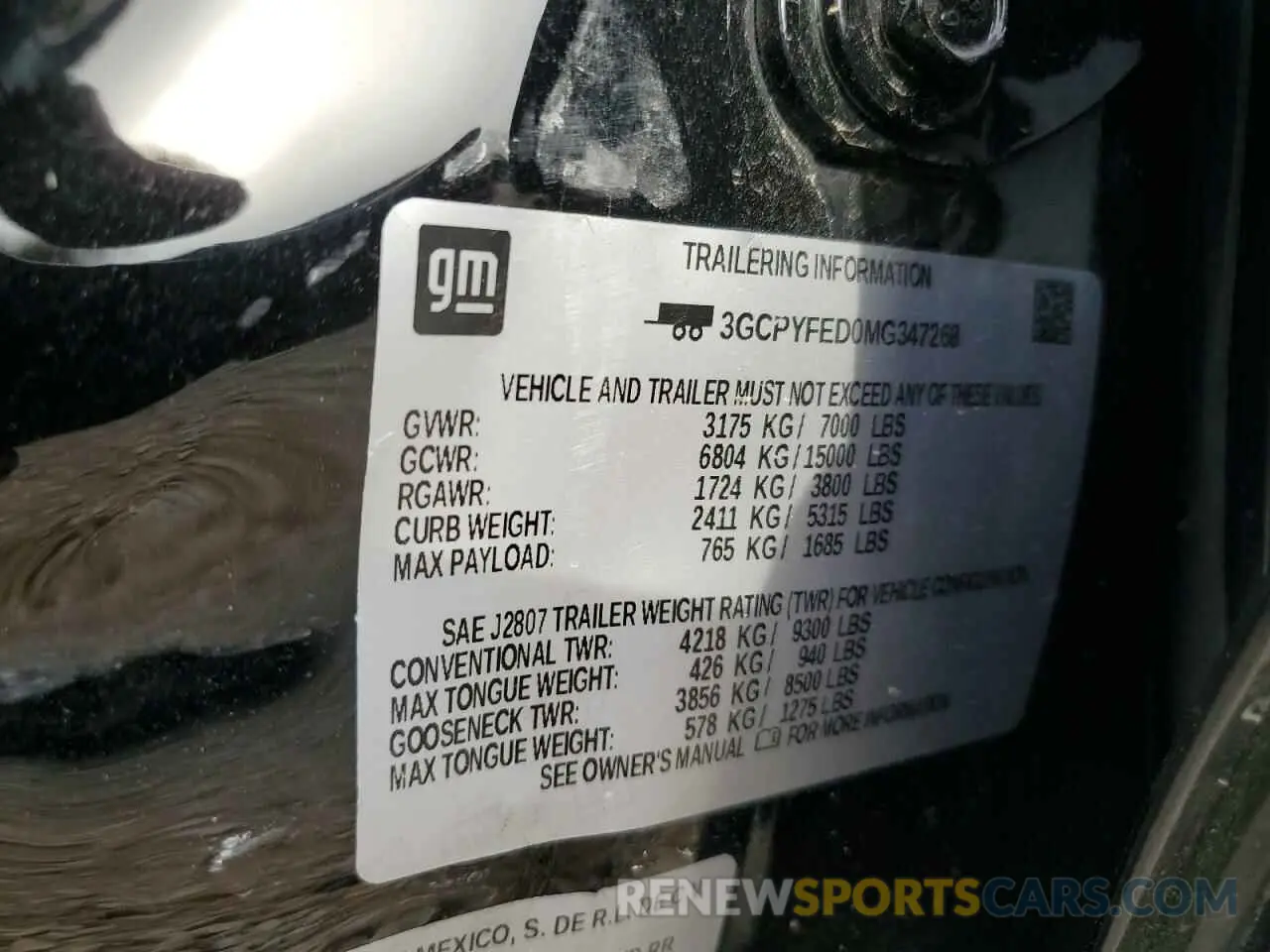13 fotografías del automóvil dañado 3GCPYFED0MG347268 CHEVROLET ALL Models 2021