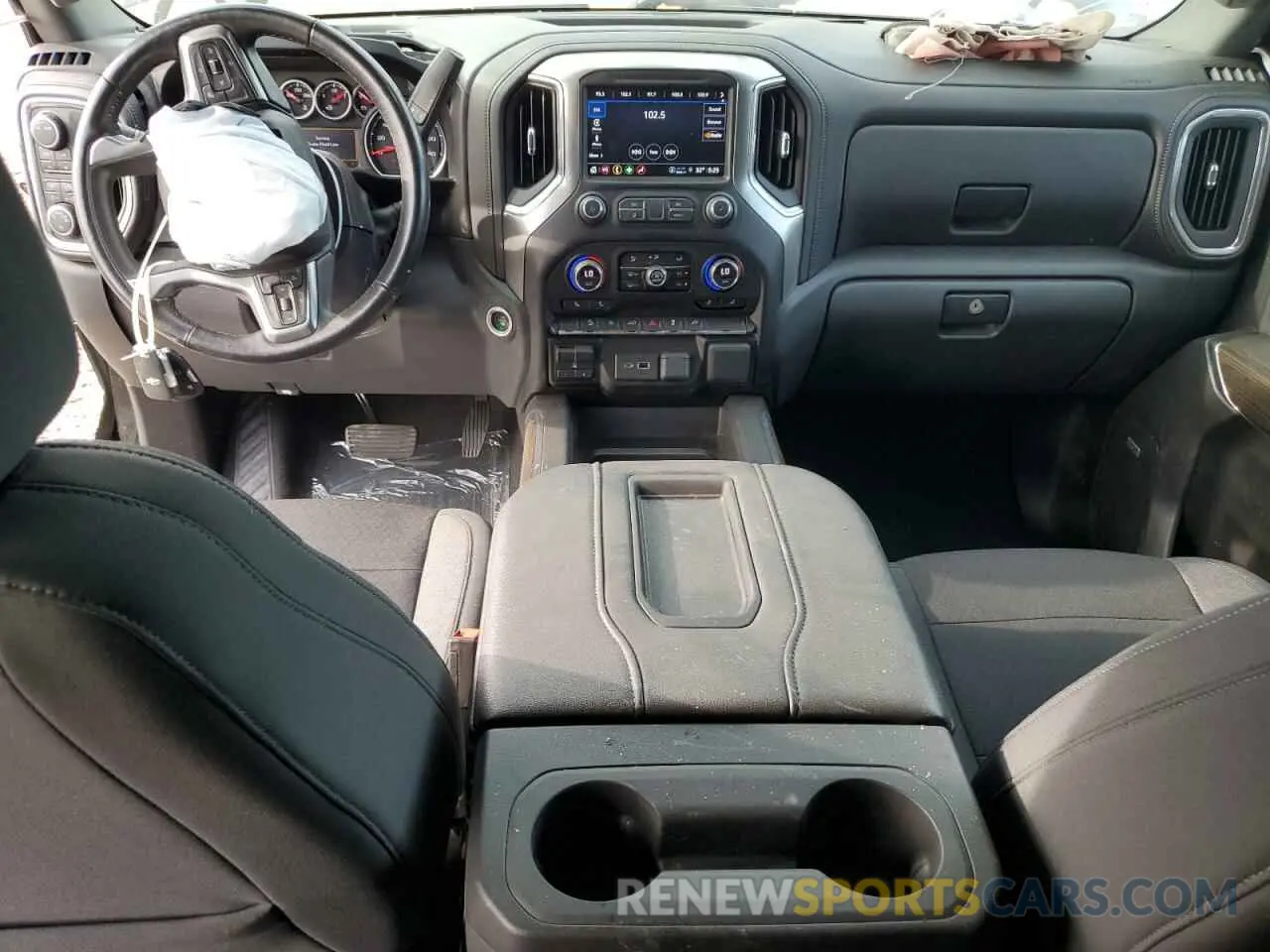 8 fotografías del automóvil dañado 3GCPYFED0MG347268 CHEVROLET ALL Models 2021