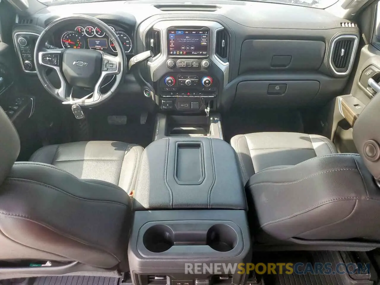 8 fotografías del automóvil dañado 3GCPYFED1MG247406 CHEVROLET ALL Models 2021