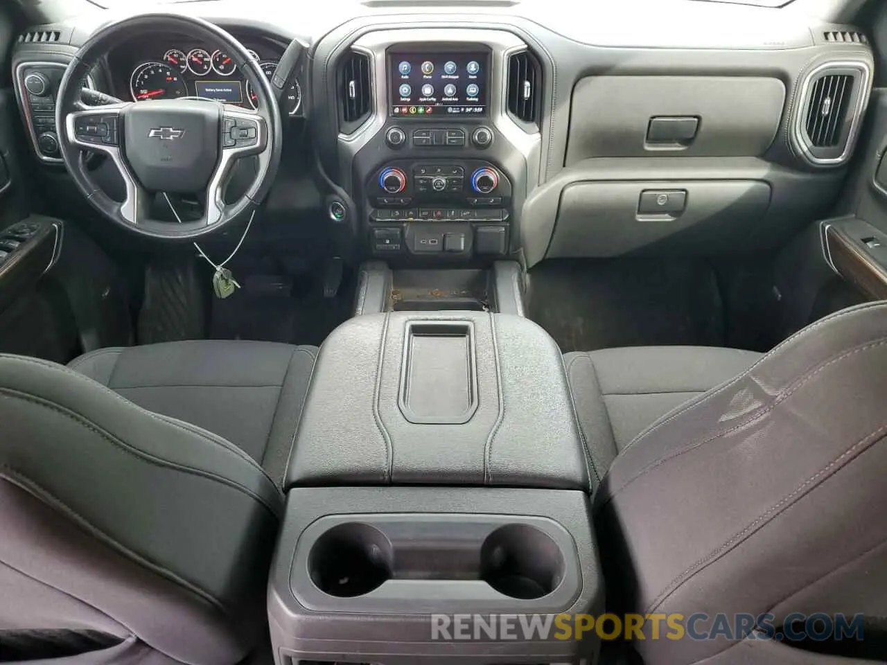 8 fotografías del automóvil dañado 3GCPYFED9MG288091 CHEVROLET ALL Models 2021