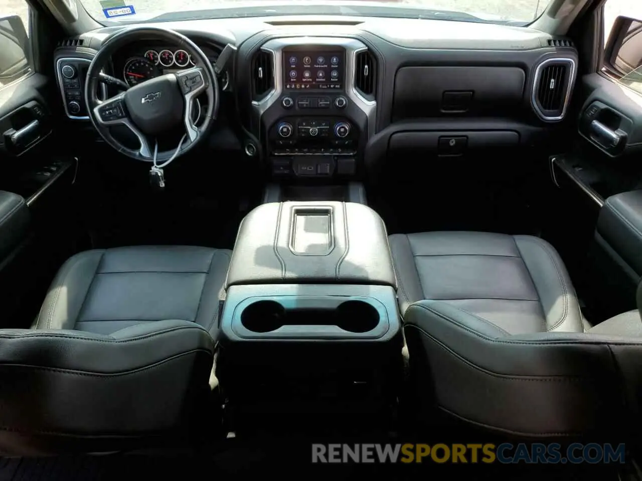 8 fotografías del automóvil dañado 3GCPYFEL6MG114129 CHEVROLET ALL Models 2021