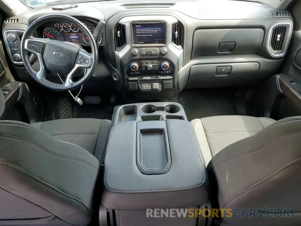 8 fotografías del automóvil dañado 3GCPYJEK7MG323728 CHEVROLET ALL Models 2021