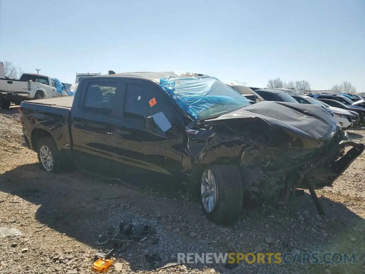 4 fotografías del automóvil dañado 3GCUYAEF6MG412664 CHEVROLET ALL Models 2021