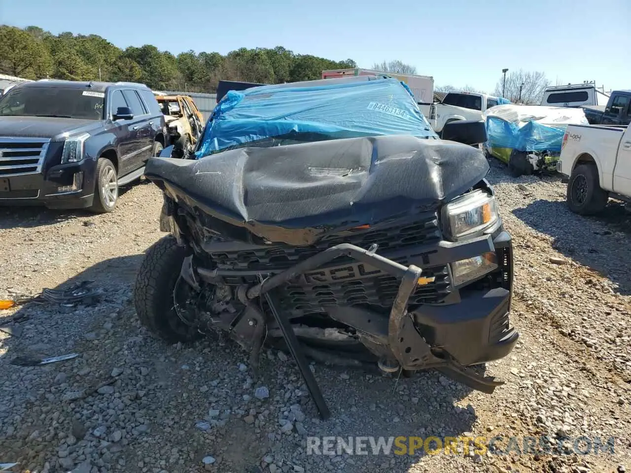 5 fotografías del automóvil dañado 3GCUYAEF6MG412664 CHEVROLET ALL Models 2021