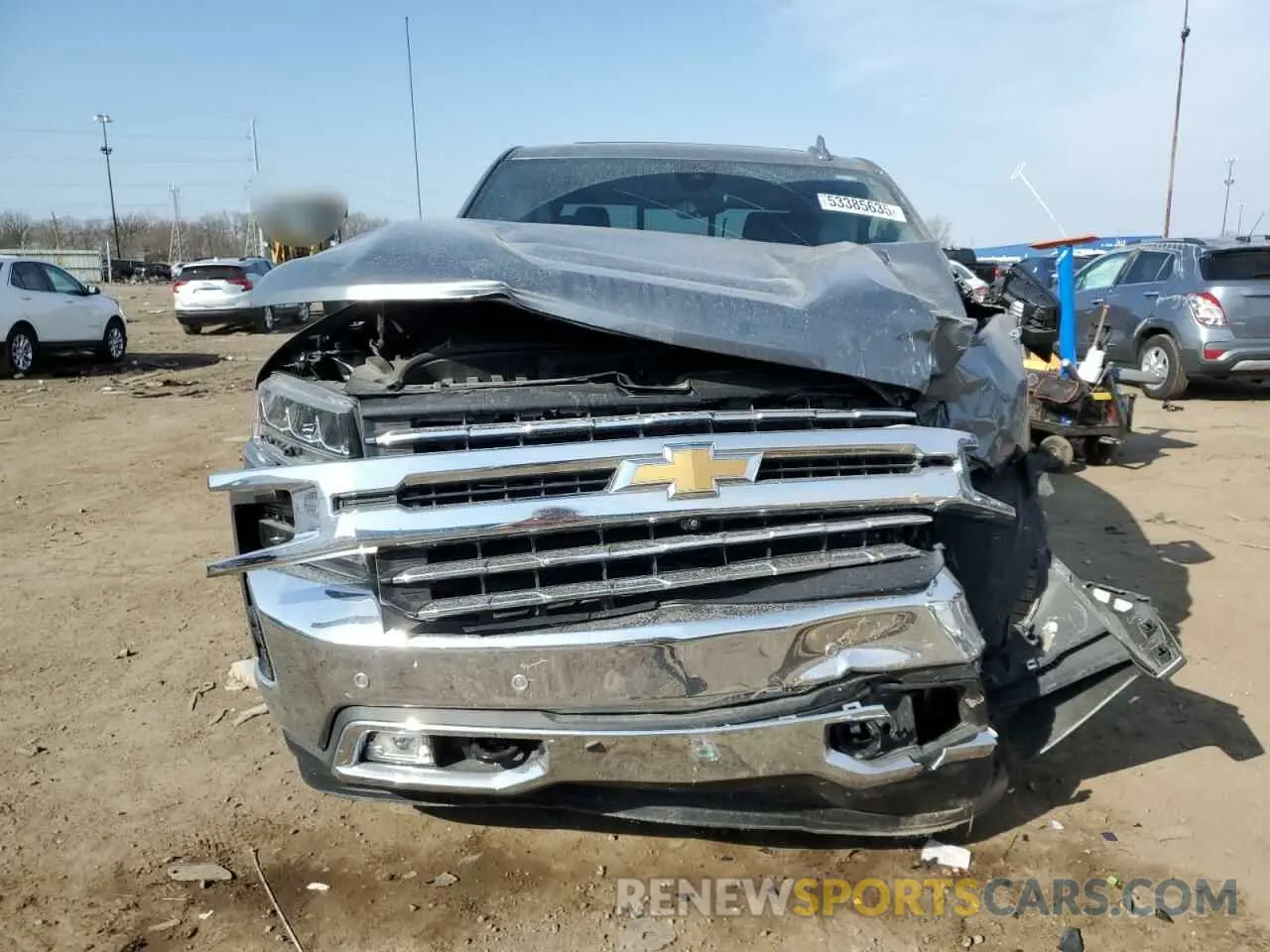 5 fotografías del automóvil dañado 3GCUYGEDXMG184783 CHEVROLET ALL Models 2021