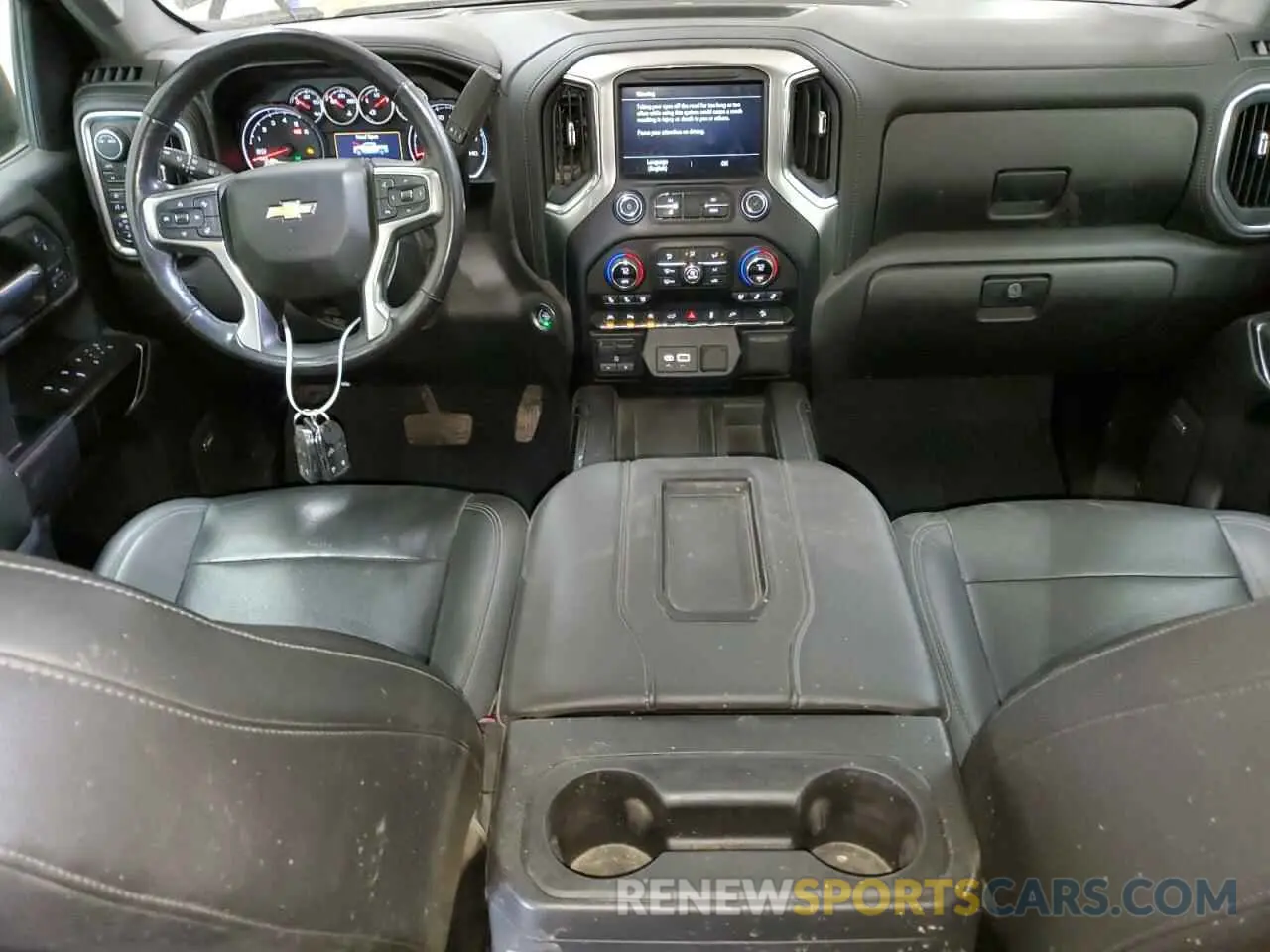 8 fotografías del automóvil dañado 3GCUYGELXMG143268 CHEVROLET ALL Models 2021