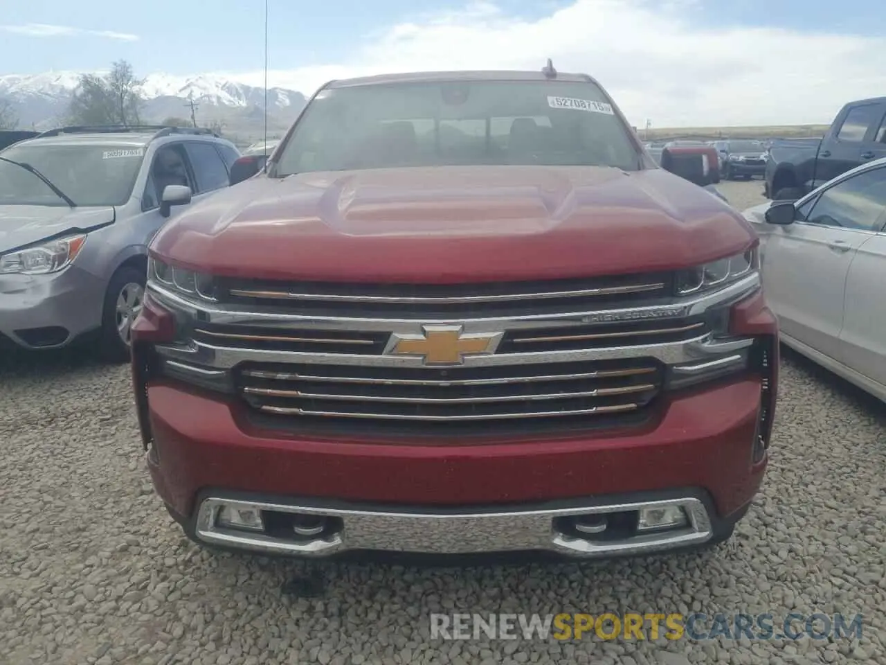 5 fotografías del automóvil dañado 3GCUYHET2MG141357 CHEVROLET ALL Models 2021