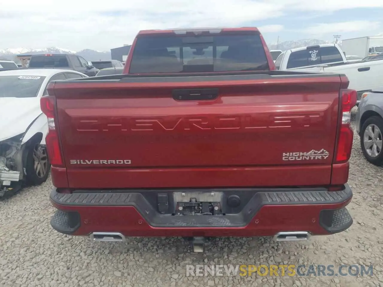 6 fotografías del automóvil dañado 3GCUYHET2MG141357 CHEVROLET ALL Models 2021
