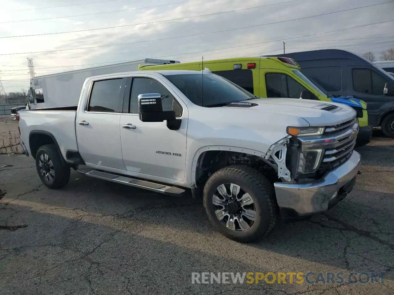 4 fotografías del automóvil dañado 1GC4YPEYXNF362584 CHEVROLET ALL Models 2022