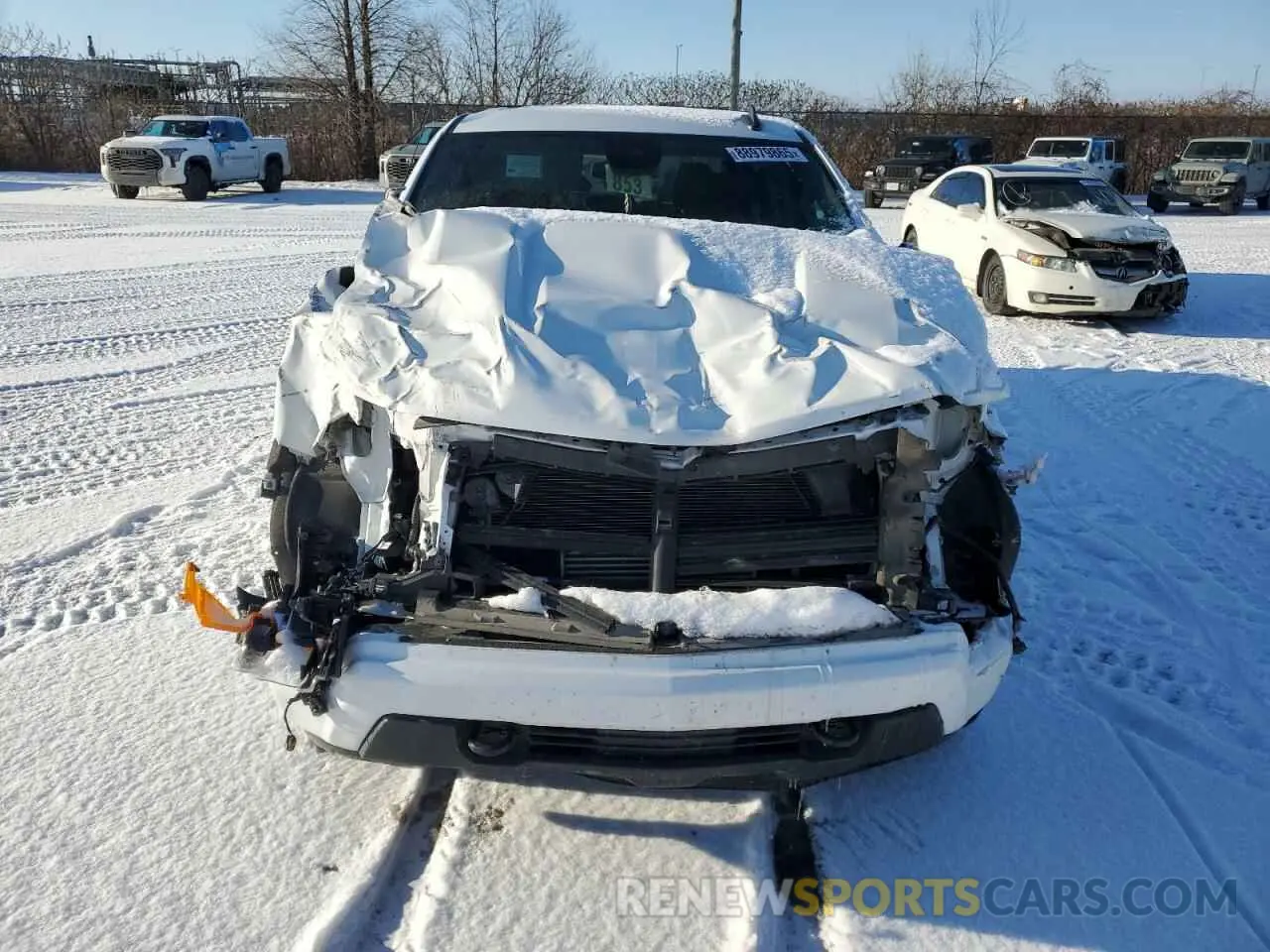 5 fotografías del automóvil dañado 1GCPDBEK4NZ588805 CHEVROLET ALL Models 2022