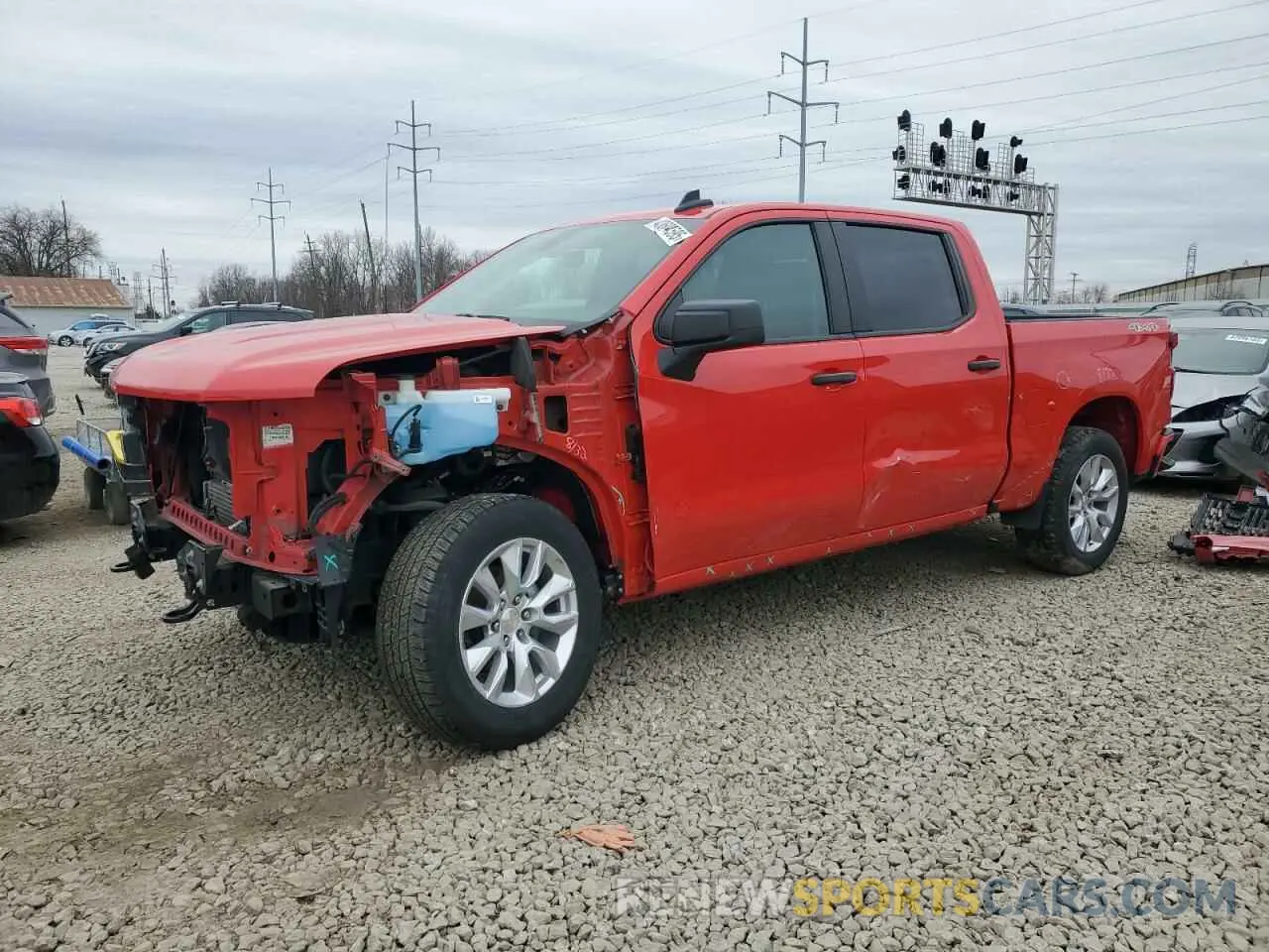 1 fotografías del automóvil dañado 1GCPYBEK6NZ229900 CHEVROLET ALL Models 2022