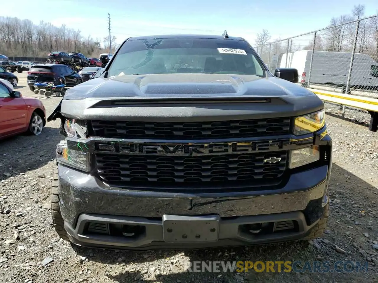 5 fotografías del automóvil dañado 1GCPYBEKXNZ120758 CHEVROLET ALL Models 2022