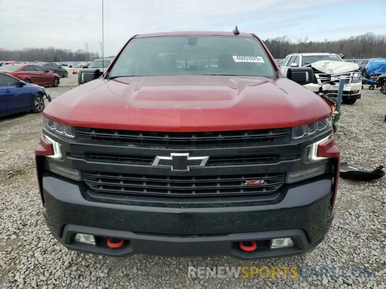 5 fotografías del automóvil dañado 1GCPYFED7NZ131449 CHEVROLET ALL Models 2022