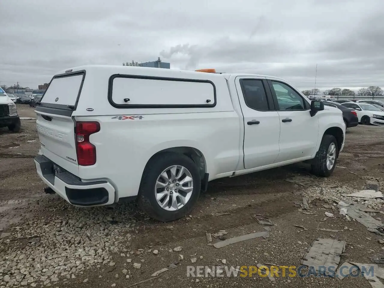 3 fotografías del automóvil dañado 1GCRDBEK7NZ646222 CHEVROLET ALL Models 2022