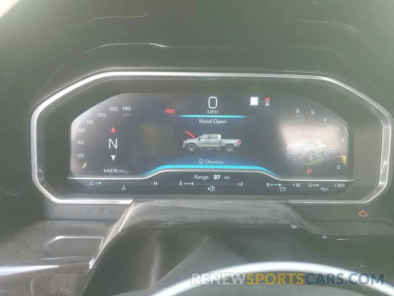 9 fotografías del automóvil dañado 1GCUDJET0NZ582523 CHEVROLET ALL Models 2022