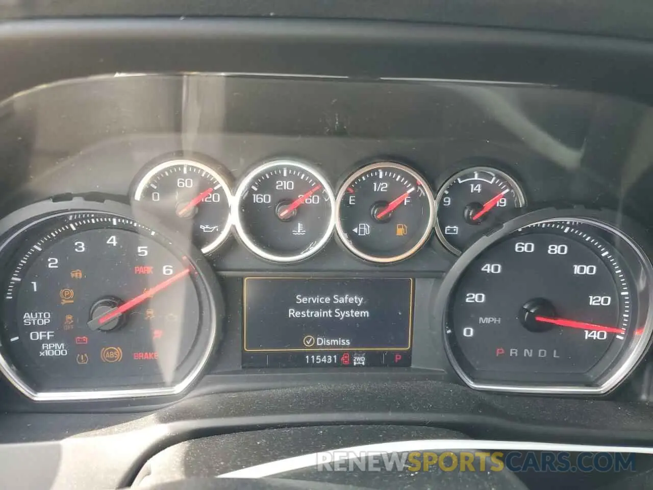 9 fotografías del automóvil dañado 1GCUYEED5NZ112041 CHEVROLET ALL Models 2022