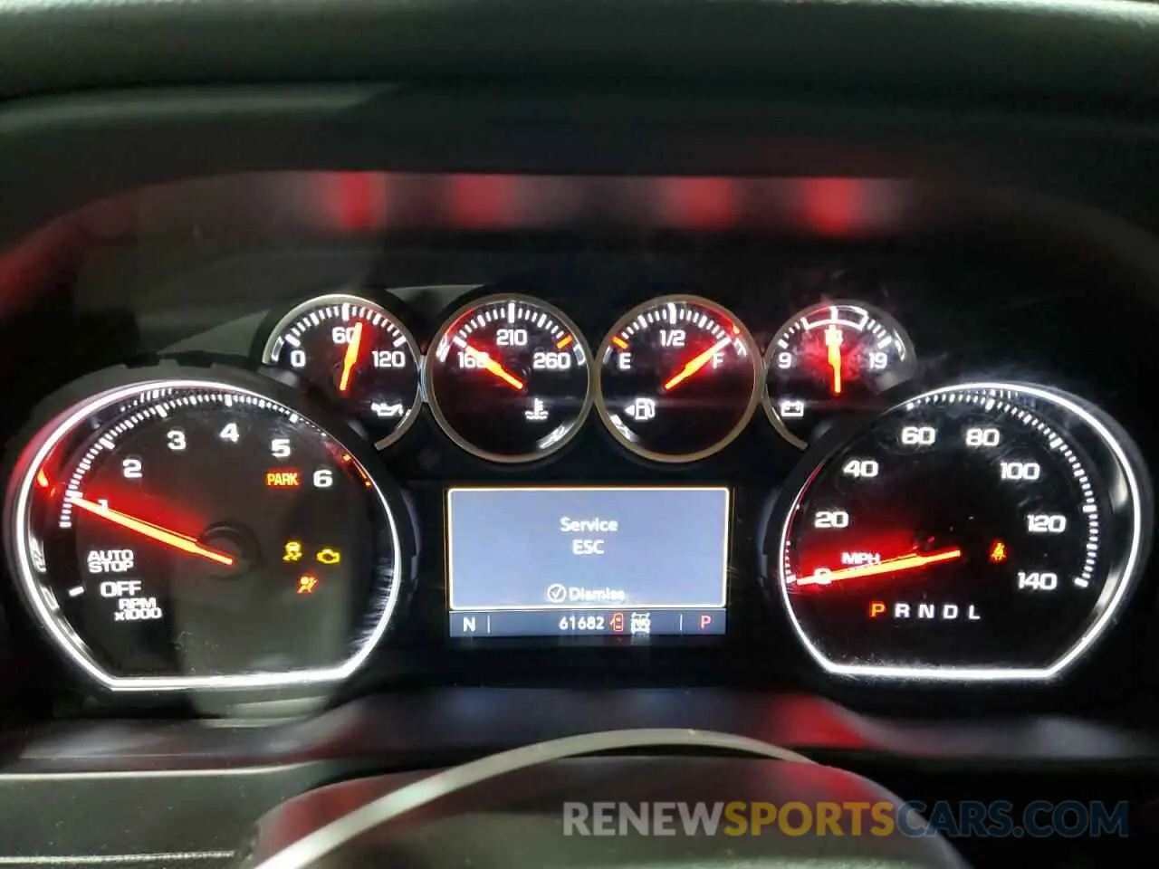 9 fotografías del automóvil dañado 1GCUYGEDXNZ178290 CHEVROLET ALL Models 2022