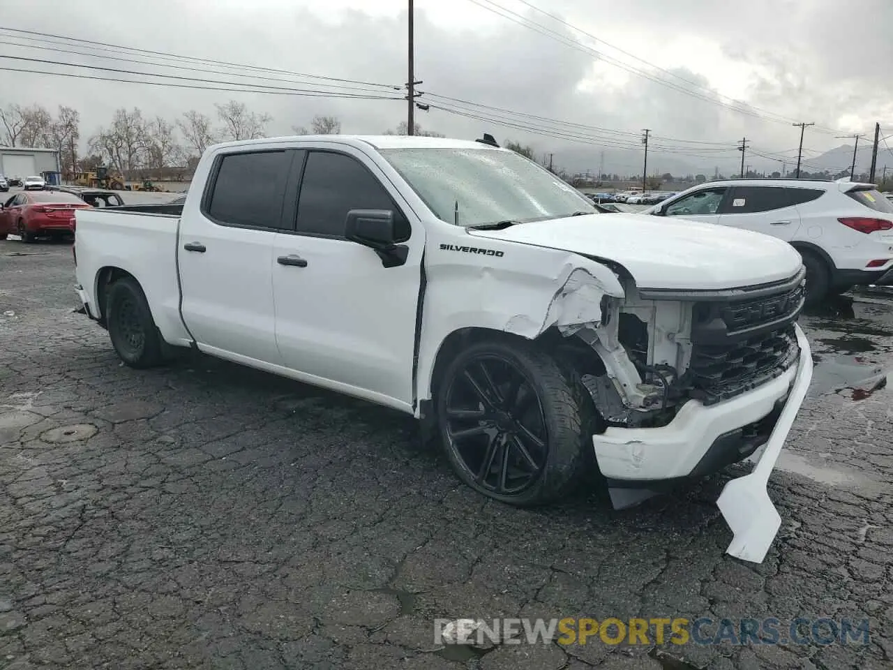 4 fotografías del automóvil dañado 3GCPABEK8NG519057 CHEVROLET ALL Models 2022