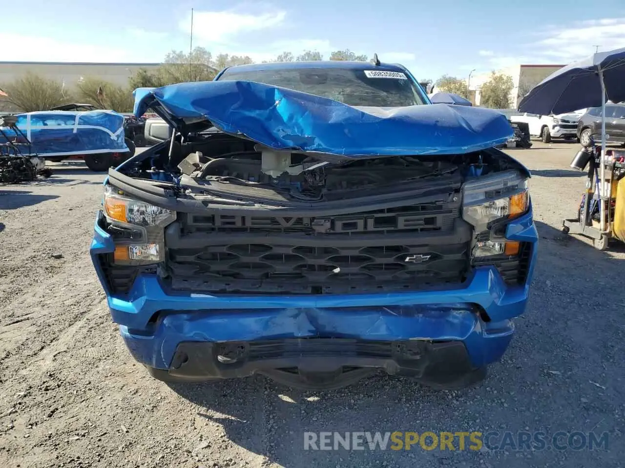 5 fotografías del automóvil dañado 3GCPABEKXNG529248 CHEVROLET ALL Models 2022