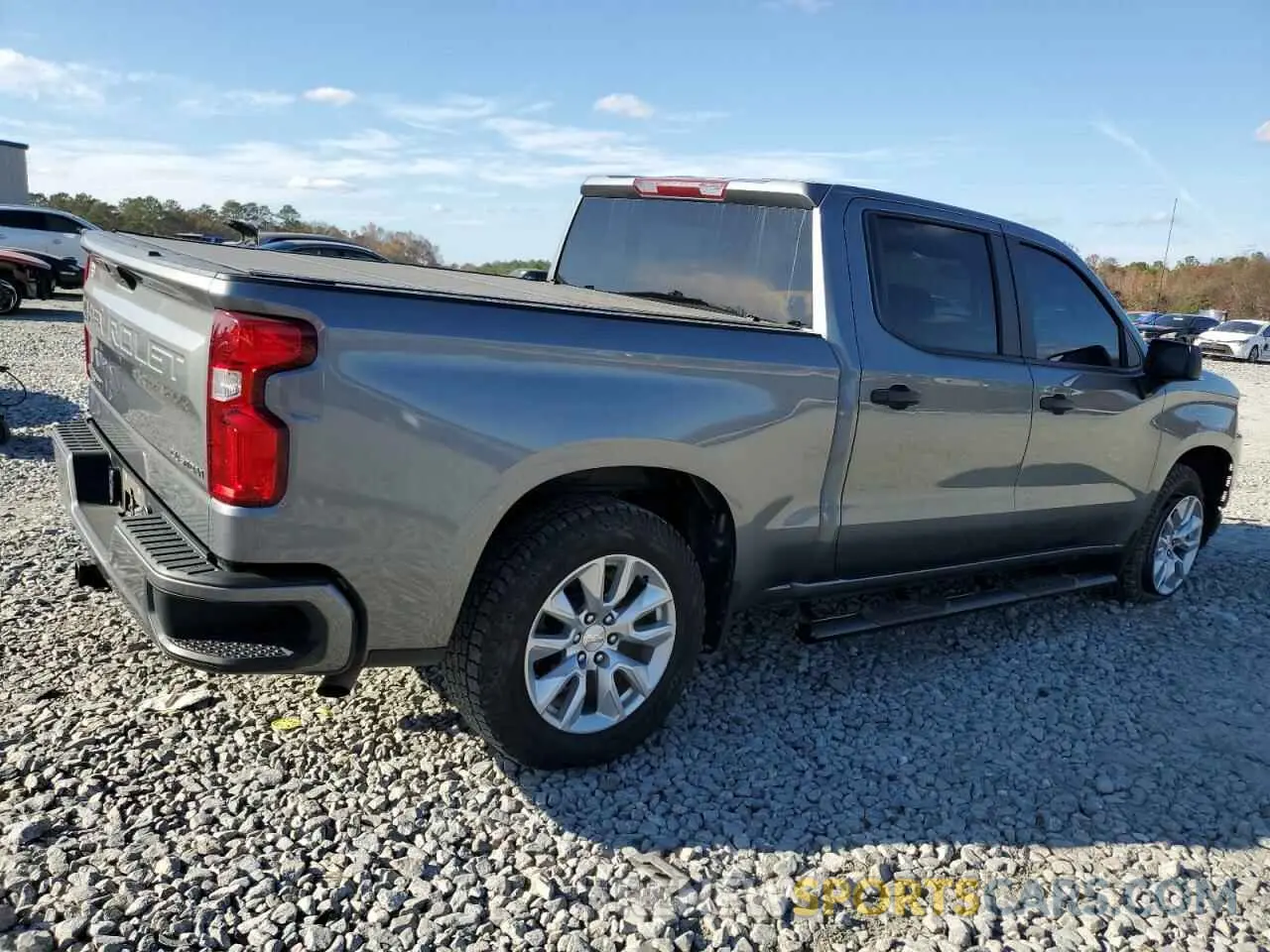 3 fotografías del automóvil dañado 3GCPWBEK8NG156602 CHEVROLET ALL Models 2022