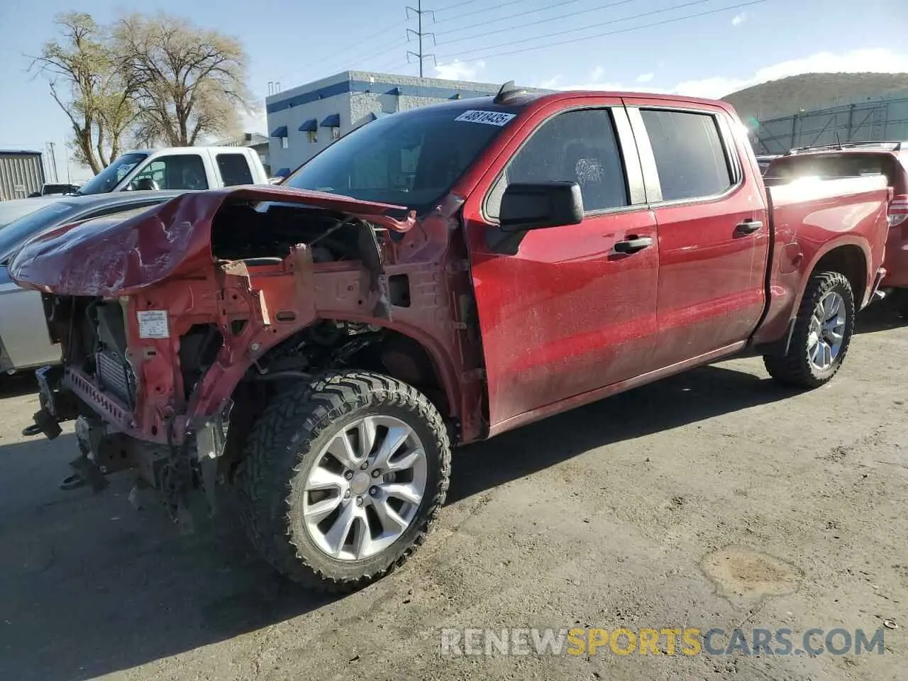 1 fotografías del automóvil dañado 3GCPYBEK8NG172180 CHEVROLET ALL Models 2022