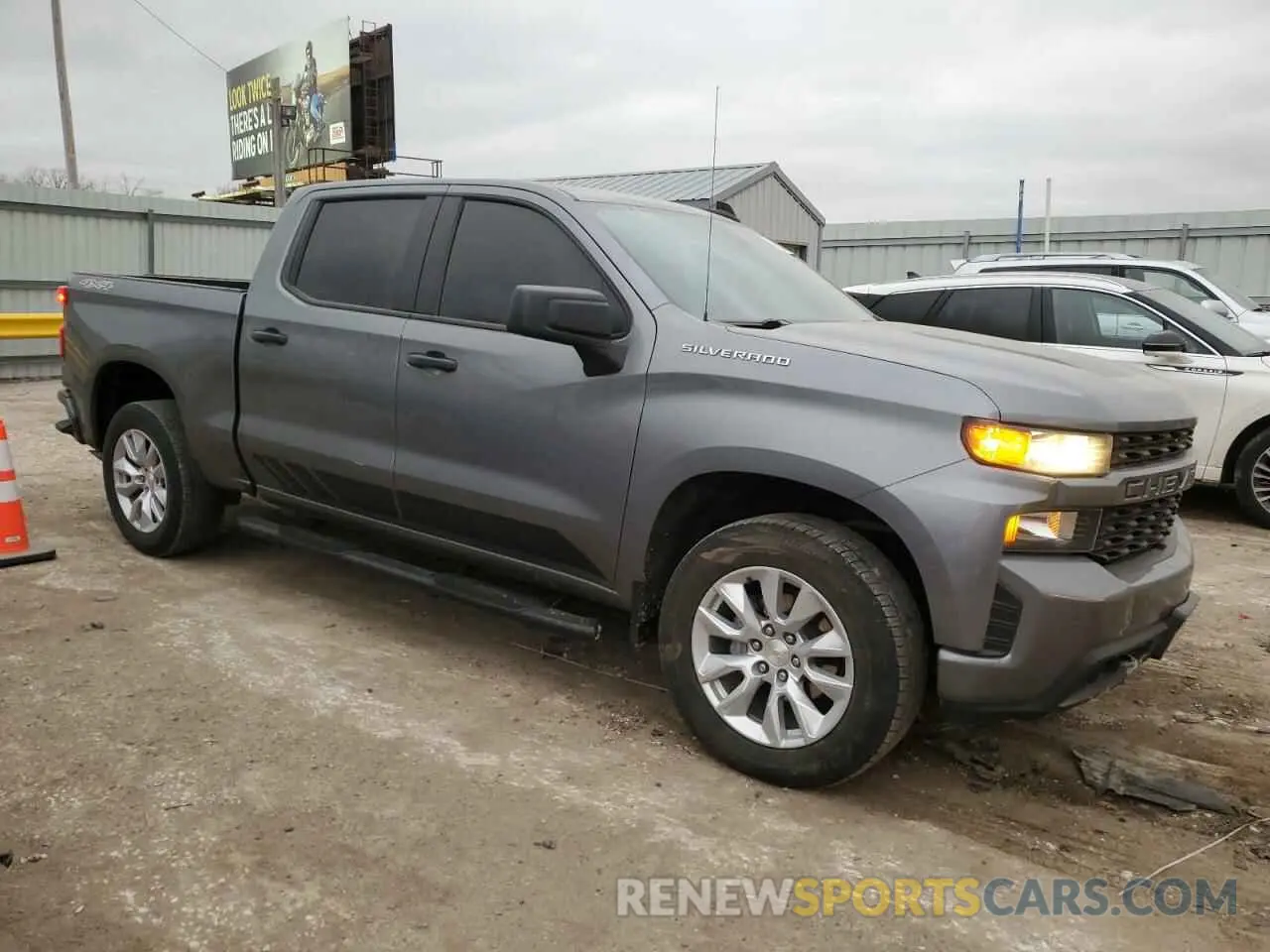 4 fotografías del automóvil dañado 3GCPYBEK9NG150768 CHEVROLET ALL Models 2022