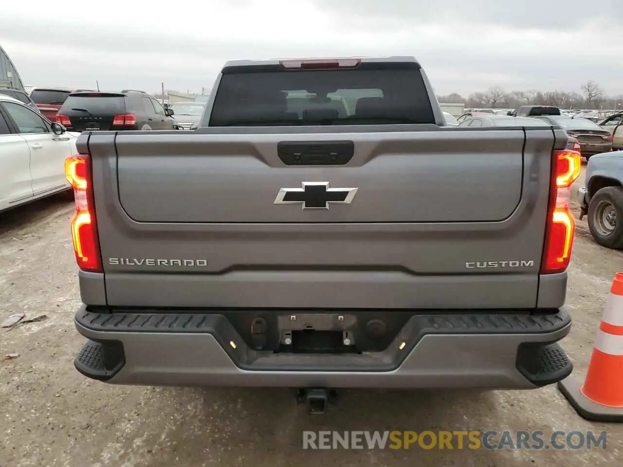 6 fotografías del automóvil dañado 3GCPYBEK9NG150768 CHEVROLET ALL Models 2022