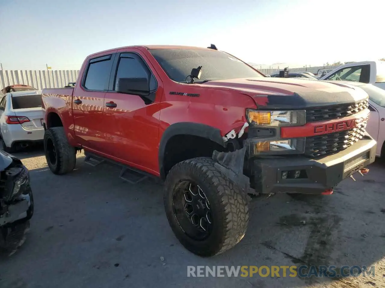 4 fotografías del automóvil dañado 3GCPYBEK9NG174763 CHEVROLET ALL Models 2022