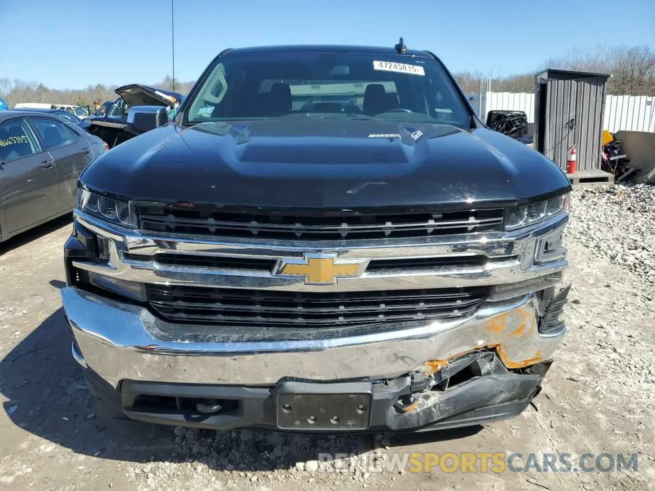 5 fotografías del automóvil dañado 3GCPYJEK7NG177395 CHEVROLET ALL Models 2022