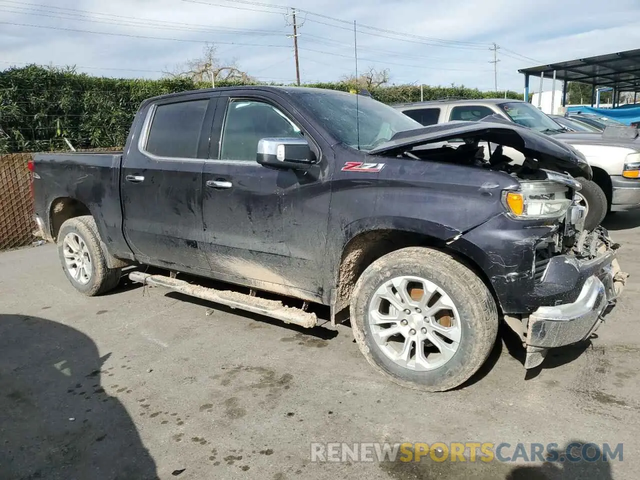 4 fotografías del automóvil dañado 3GCUDGED7NG541981 CHEVROLET ALL Models 2022