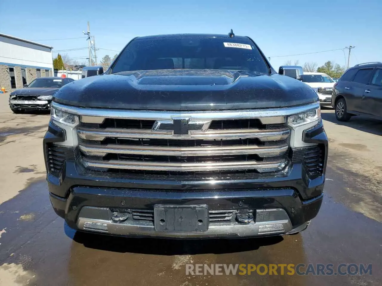 5 fotografías del automóvil dañado 3GCUDJED4NG517067 CHEVROLET ALL Models 2022