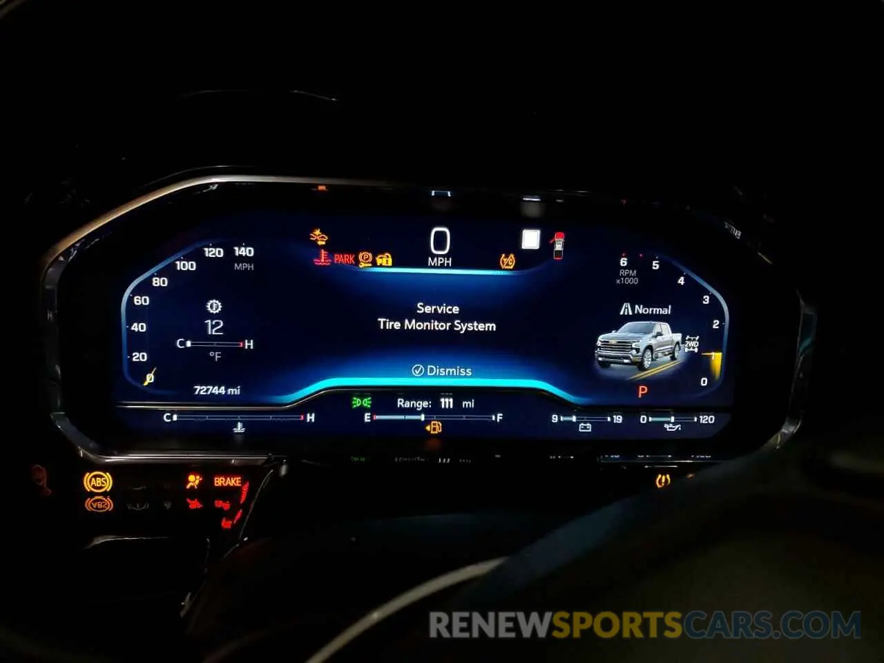 9 fotografías del automóvil dañado 3GCUDJEL7NG517295 CHEVROLET ALL Models 2022