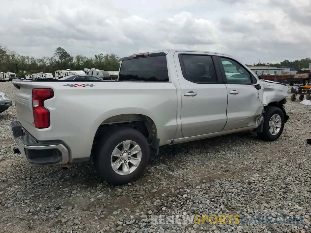 3 fotografías del automóvil dañado 3GCUYDEDXNG144297 CHEVROLET ALL Models 2022