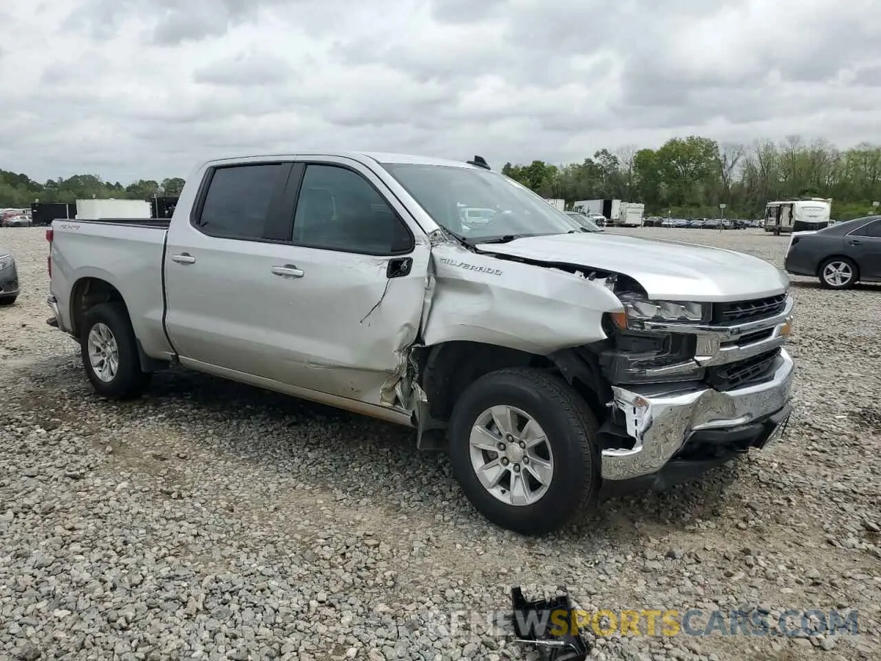 4 fotografías del automóvil dañado 3GCUYDEDXNG144297 CHEVROLET ALL Models 2022