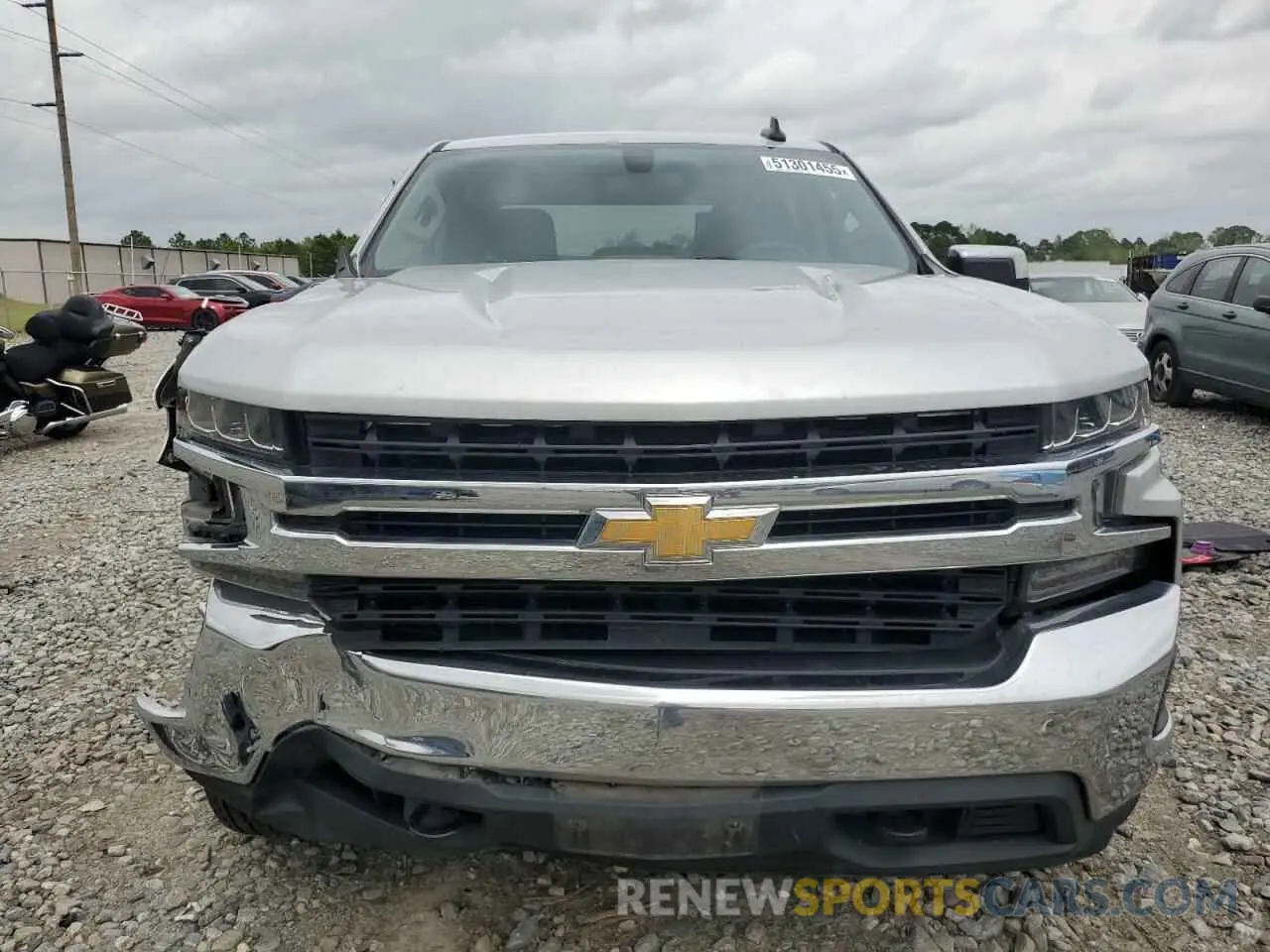 5 fotografías del automóvil dañado 3GCUYDEDXNG144297 CHEVROLET ALL Models 2022
