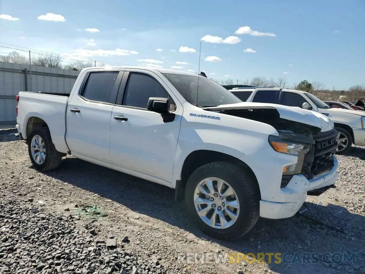 4 fotografías del automóvil dañado 1GCPABEK5PZ114311 CHEVROLET ALL Models 2023