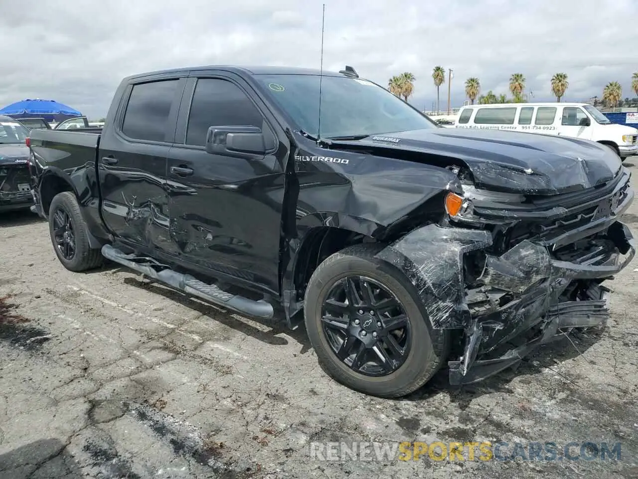 4 fotografías del automóvil dañado 1GCPADE88PZ317807 CHEVROLET ALL Models 2023