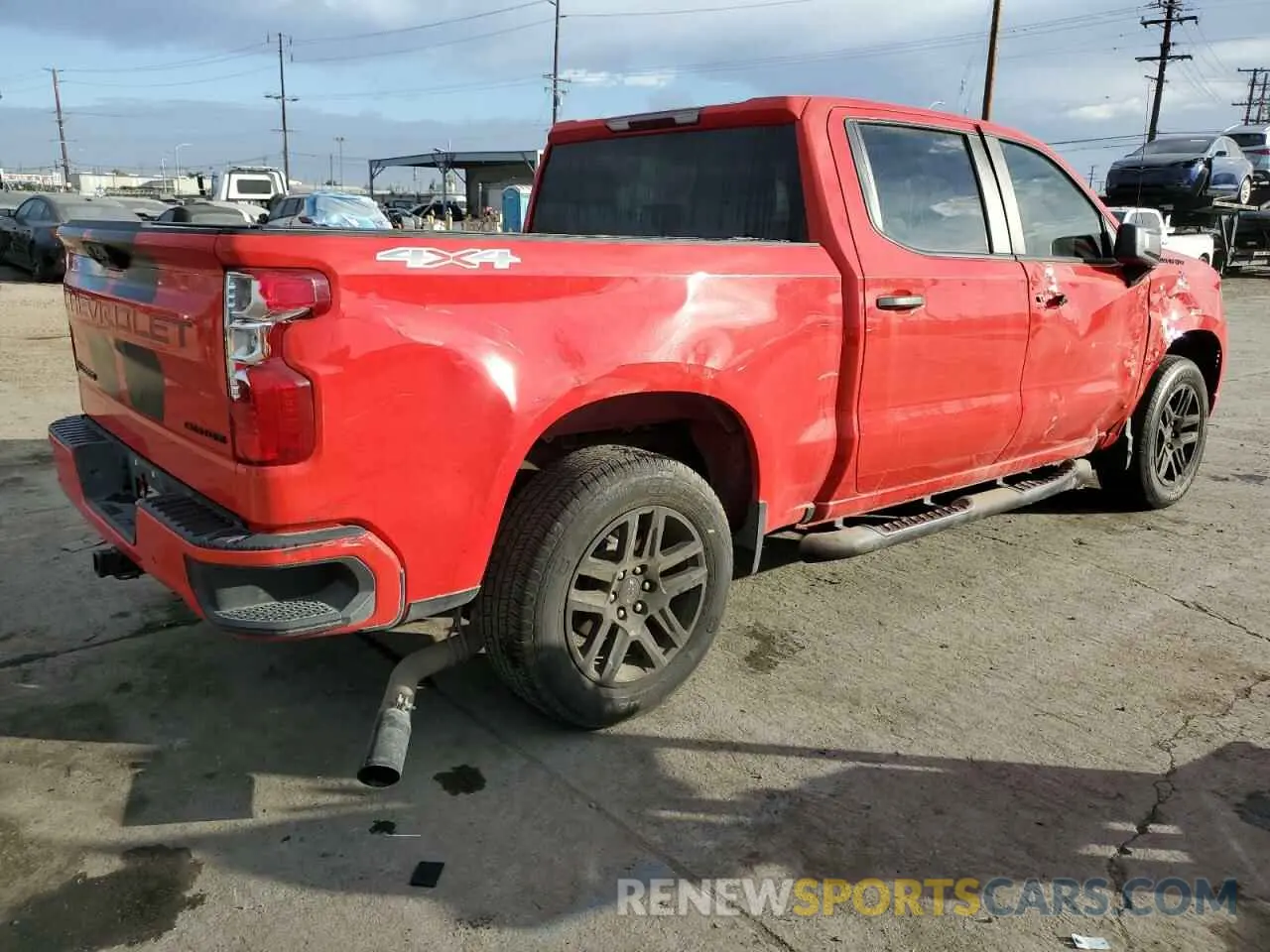 3 fotografías del automóvil dañado 1GCPDBEK6PZ165081 CHEVROLET ALL Models 2023