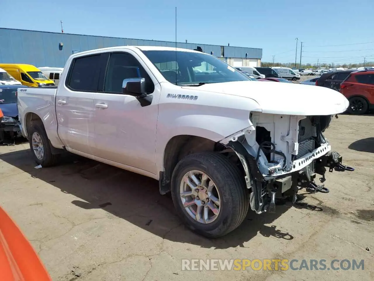 4 fotografías del automóvil dañado 1GCPDKEK3PZ183036 CHEVROLET ALL Models 2023