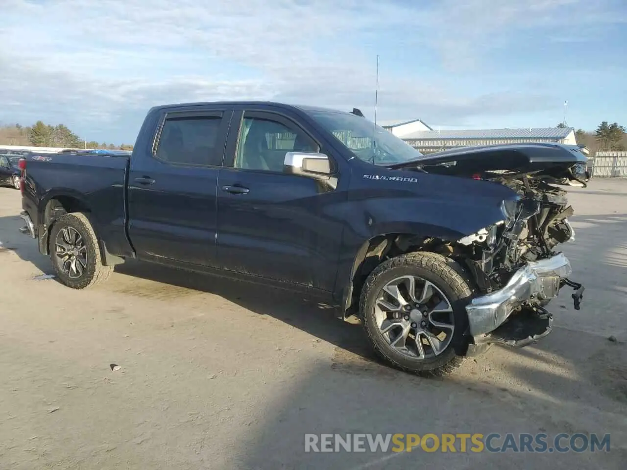 4 fotografías del automóvil dañado 1GCPDKEK4PZ109320 CHEVROLET ALL Models 2023